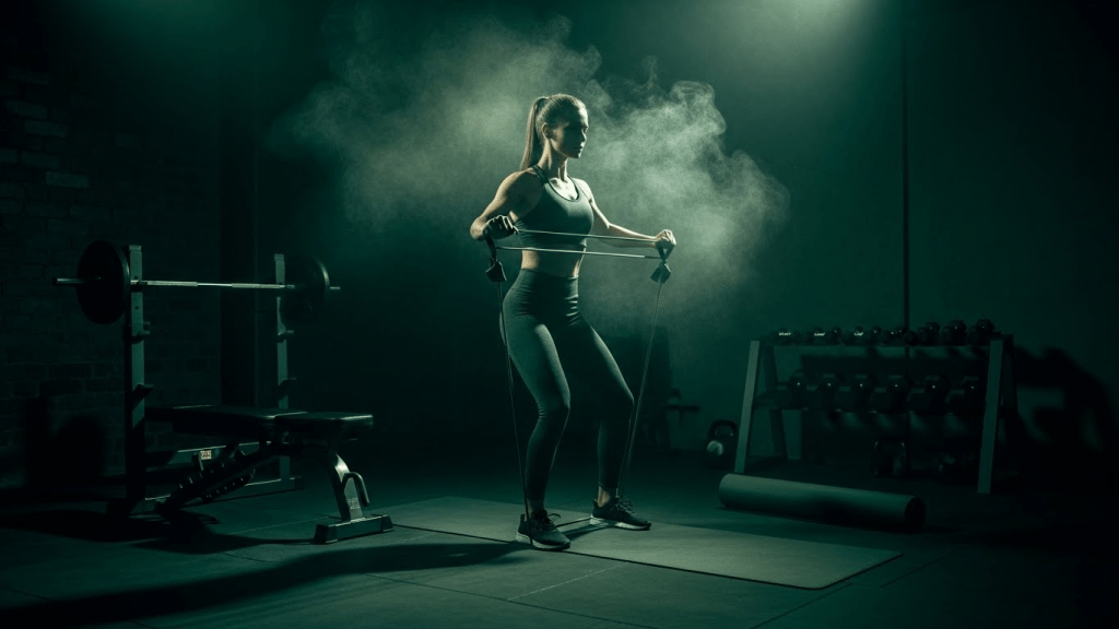 resistance bands for home gym